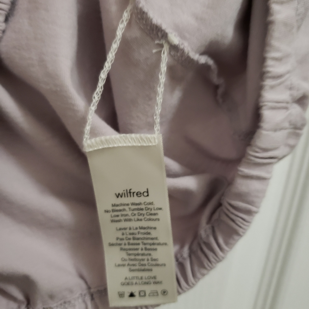 Wilfred | Light Purple Crop Top T-Shirt - Picture 6 of 10